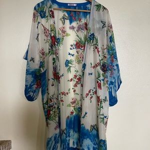 Johnny Was Silk Kimono